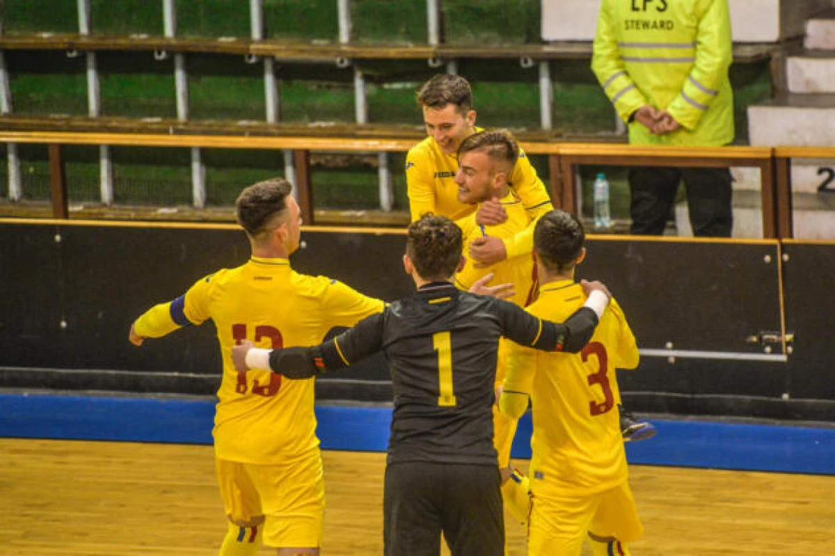 Şimăndanul Narcis Jurj a reuşit o "dublă" pentru naţionala U19 de futsal