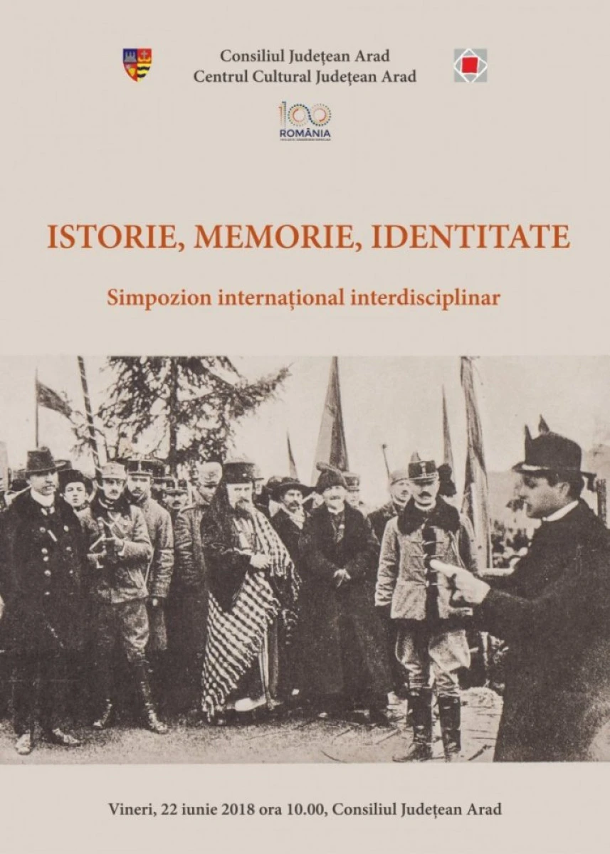 Simpozion Internaţional Interdisciplinar ”Istorie, memorie, identitate”, la CJA