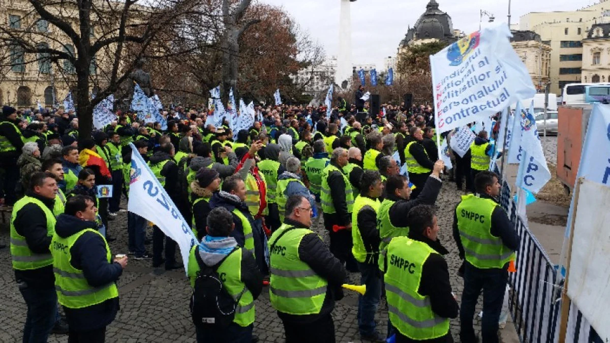 Sindicaliștii din sistemul penitenciar declanșează acțiuni de protest