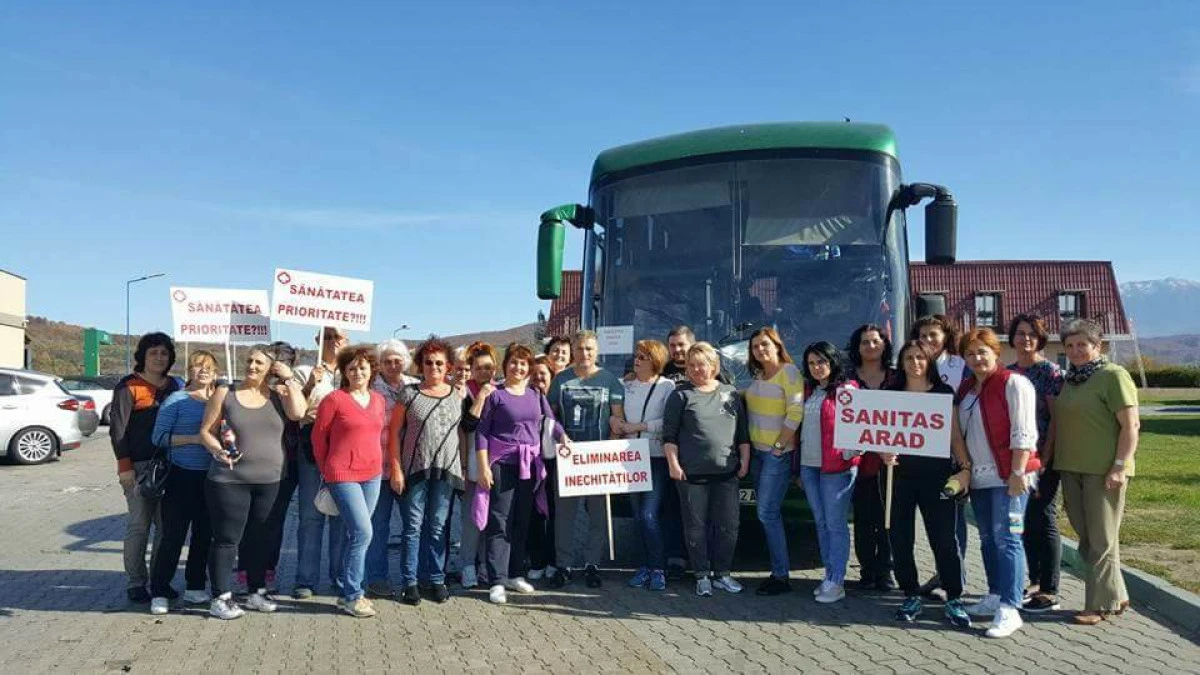Sindicaliștii Sanitas protestează în capitală. Sunt așteptate cel puțin 8.000 de persoane