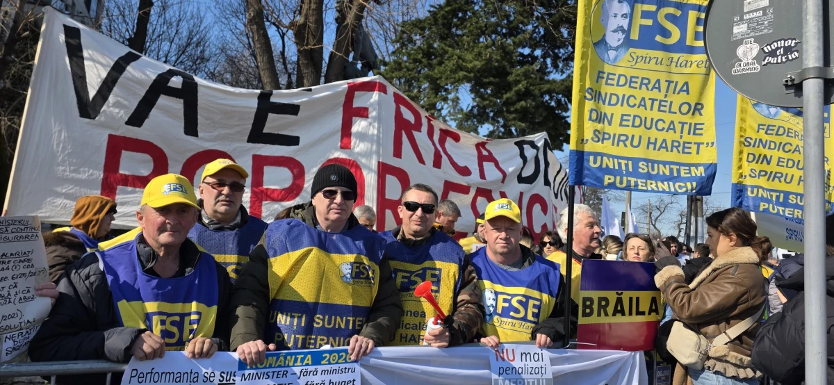 Sindicatele din Educație cer Parlamentului să respingă noua Lege a salarizării
