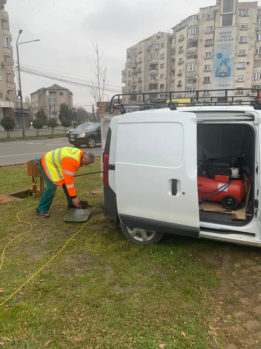 Sistemul de irigații din municipiu, pregătit pentru „hibernare“