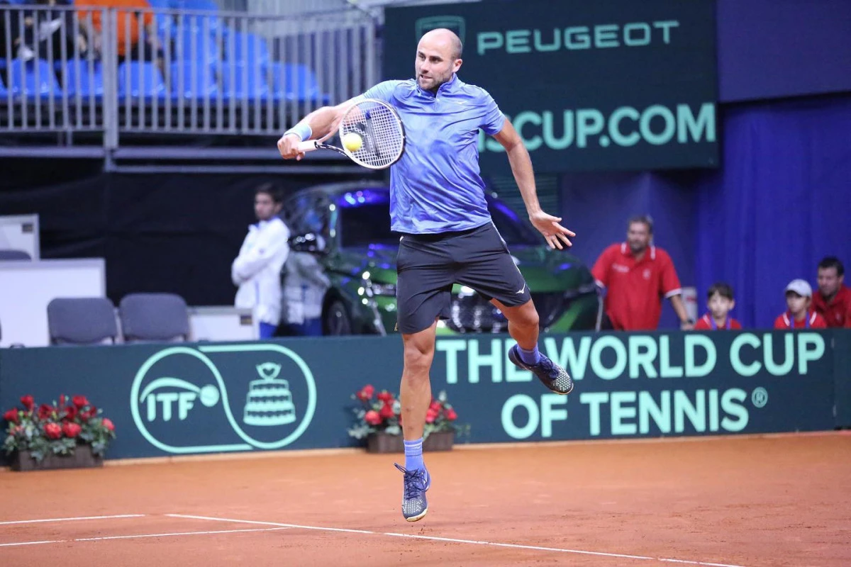 Slovacia a învins România cu 3-1, în Cupa Davis: arădeanul Copil a pierdut ambele meciuri