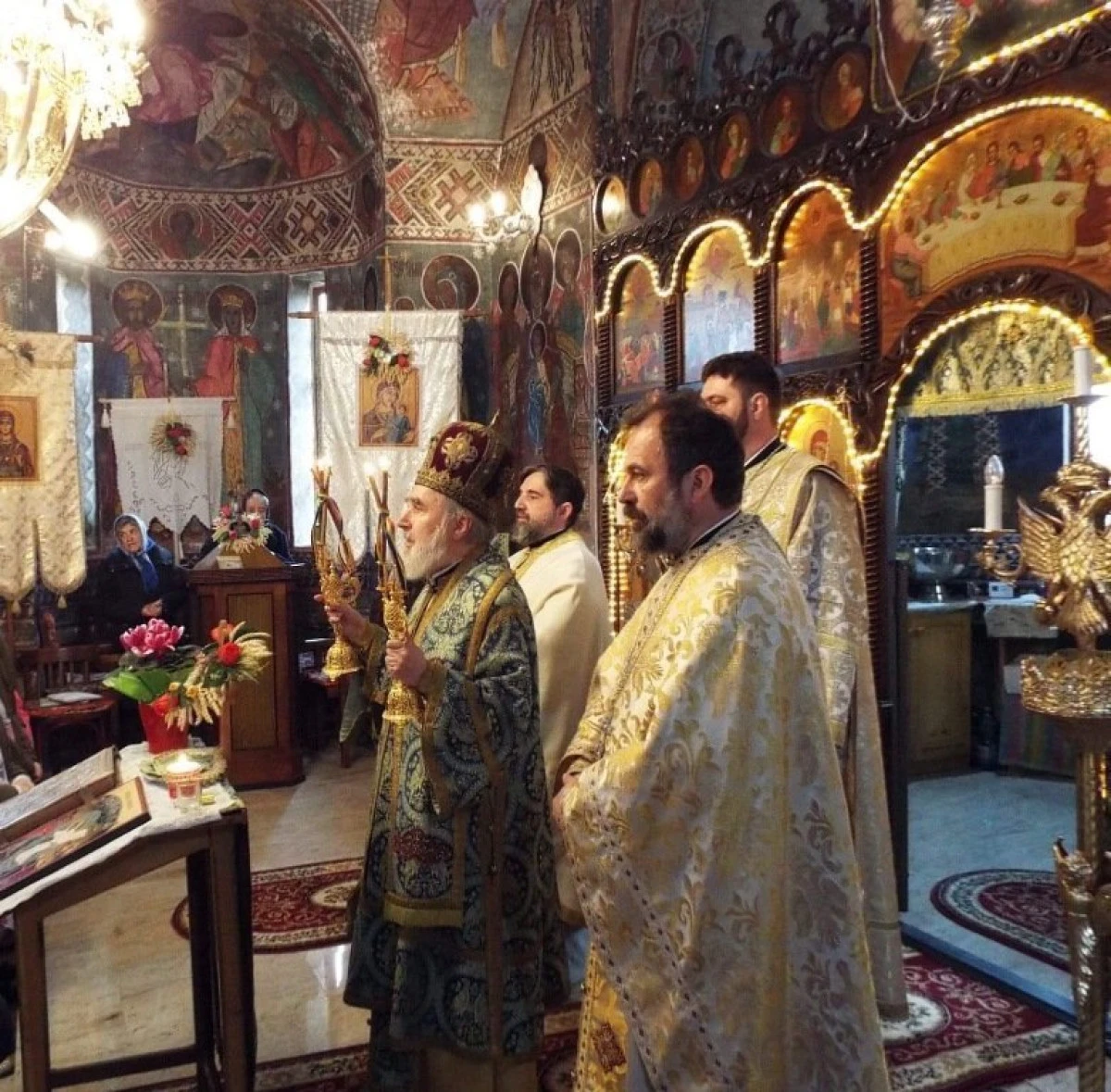 Slujire arhierească în Parohia Horia
