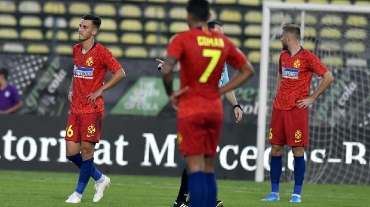 Şoc în Liga 1: Distrusă la Mediaş, FCSB e ultima în clasament