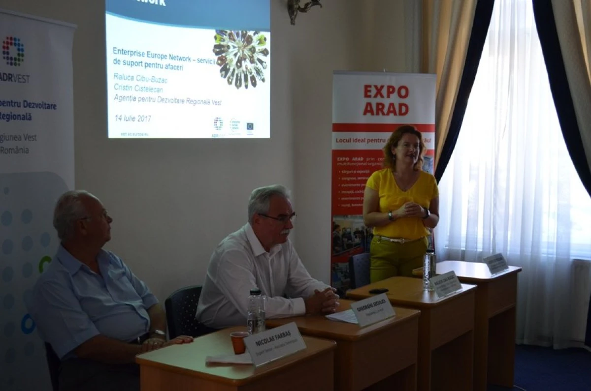 Societățile arădene - interesate de parteneriatele internaționale