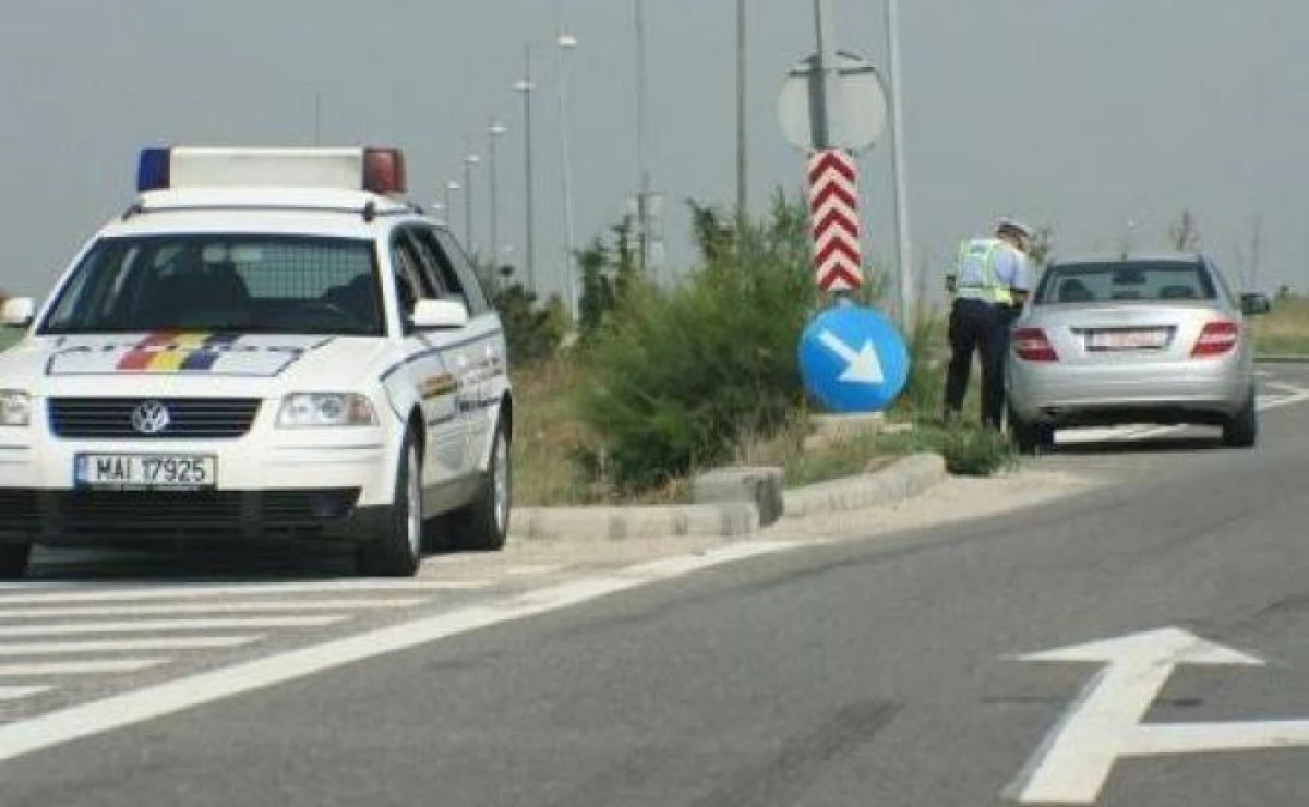 SOFER DEPISTAT CU O VITEZA DE 205 KM/H PA AUTOSTRADA TRANSILVANIA