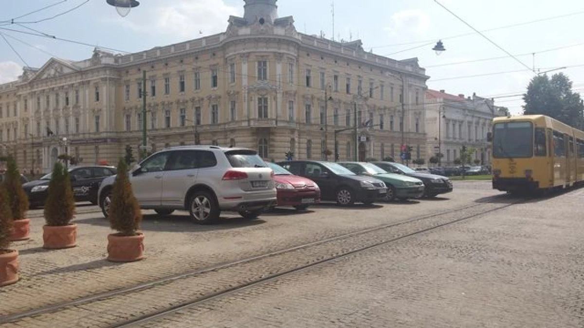 SOFERII SI POLITIA SE JOACA DE-A SOARECELE SI PISICA IN FATA PRIMARIEI