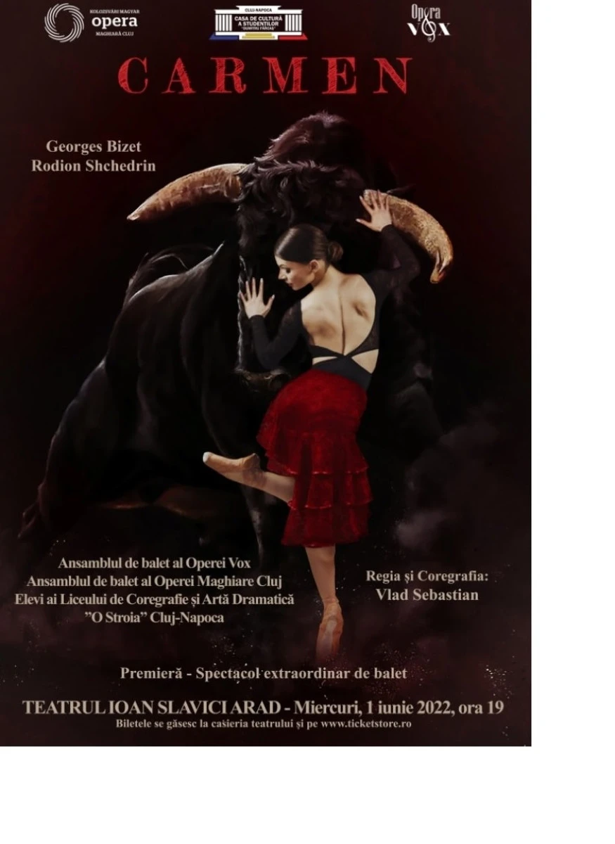 Spectacol de Balet „Carmen”, la Teatru