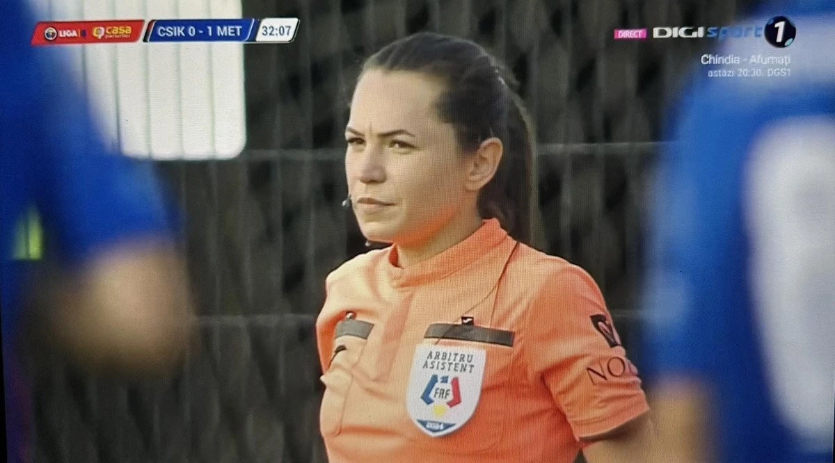 Speranță a arbitrajului feminin românesc, Andreea Șușcă a debutat pe plan internațional