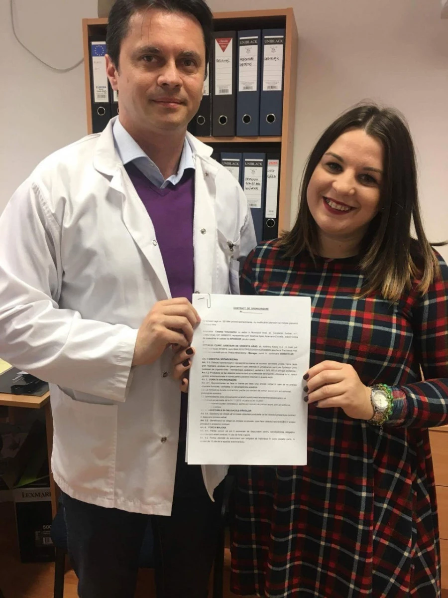 SPITALUL JUDEȚEAN ȘI CETATEA VOLUNTARILOR, ÎN SPRIJINUL COPIILOR ABANDONAȚI