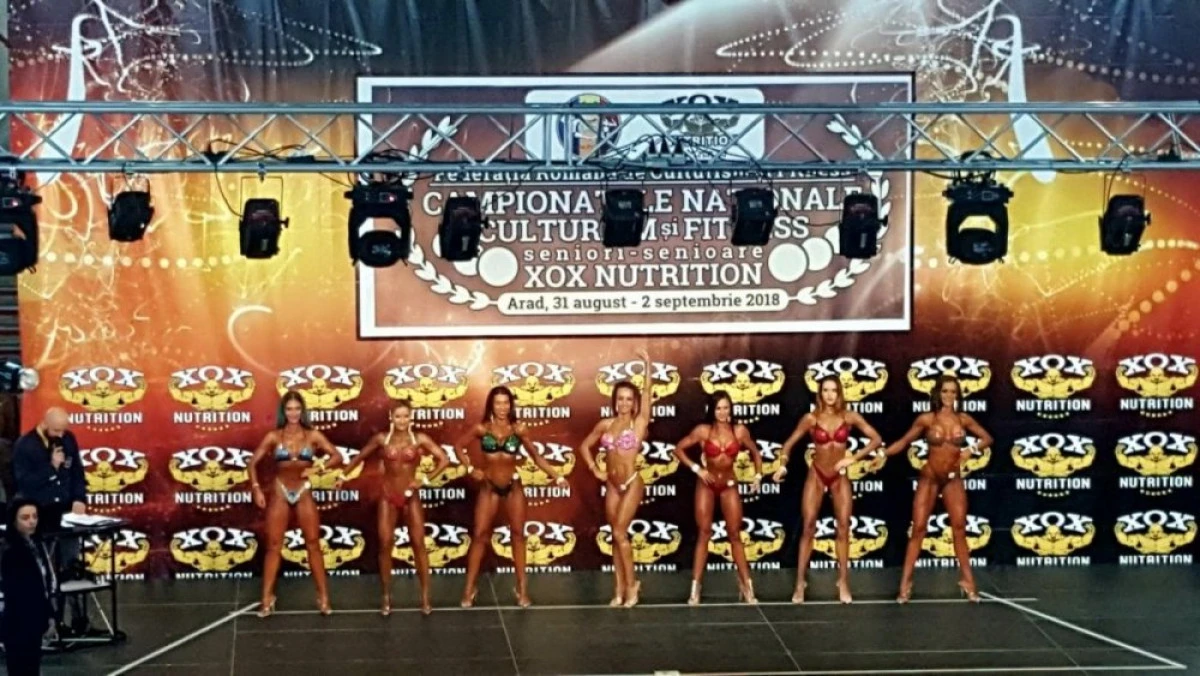 Sportivii arădeni, pe podium la fitness şi culturism