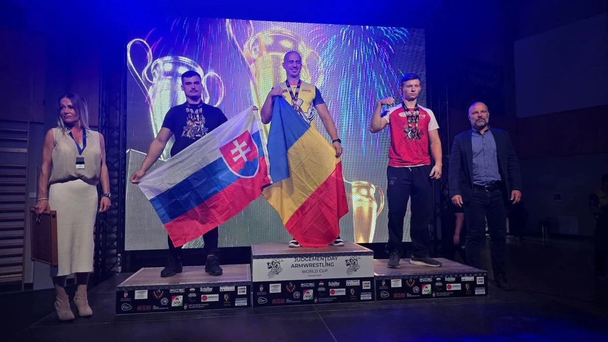 Sportivul CS „Șoimii” Lipova, Paul Avram, a câștigat aurul la Cupa Internațională a Ungariei la Skandenberg