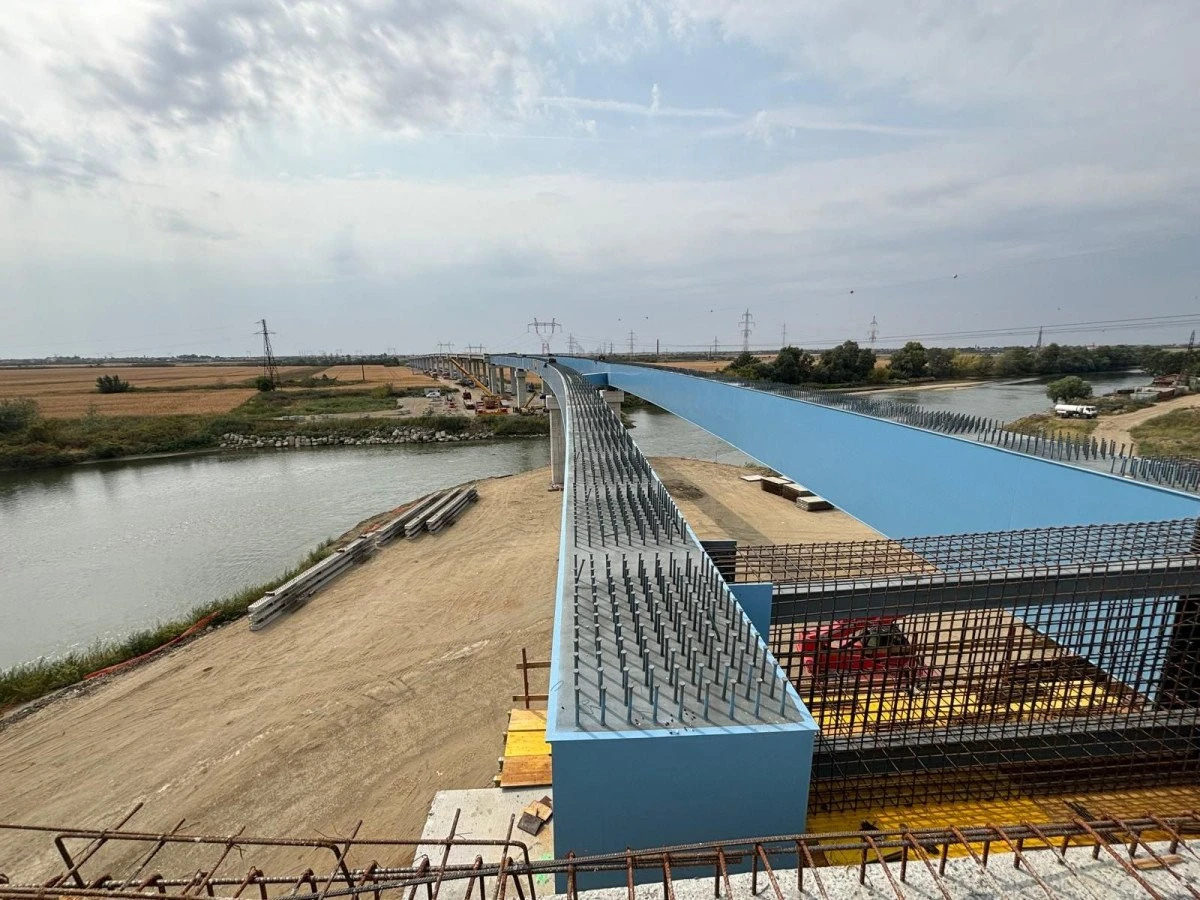Stadiul lucrărilor la Varianta de Ocolire Arad Est a depășit 75%
