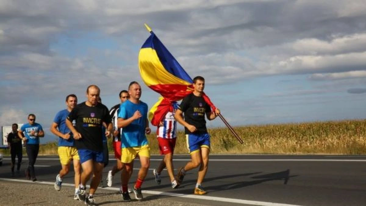 STAFETA VETERANILOR AJUNGE VINERI LA ARAD SI PAULIS