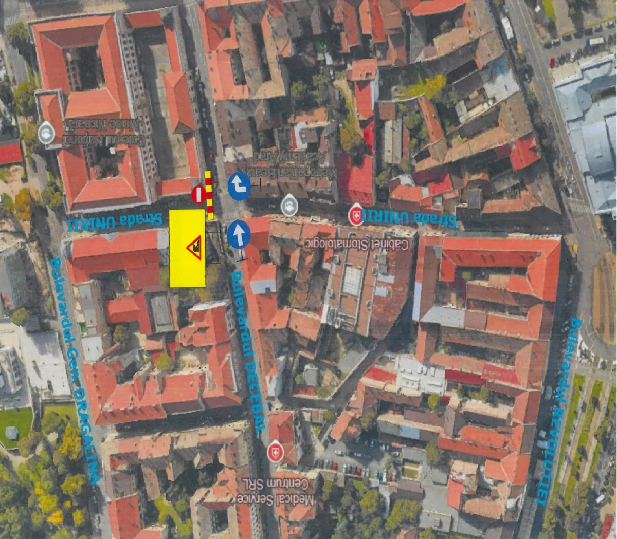 Strada Unirii se închide din nou, pentru reparații