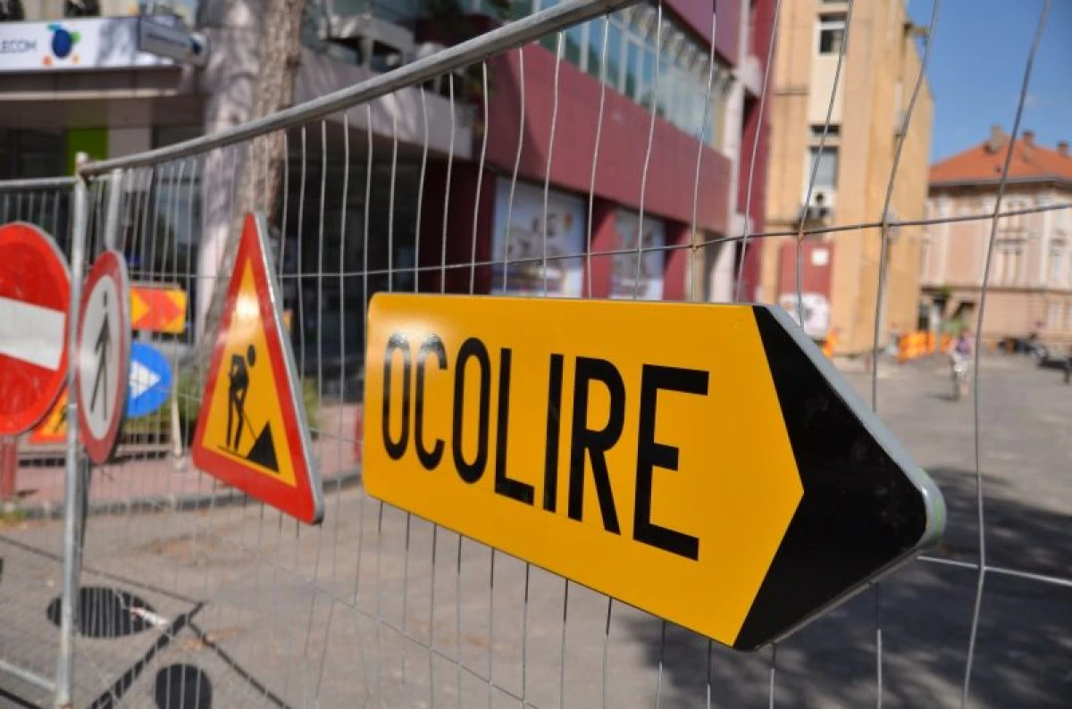 STRADA VASILE GOLDIS SE INCHIDE TIMP DE 10 ZILE