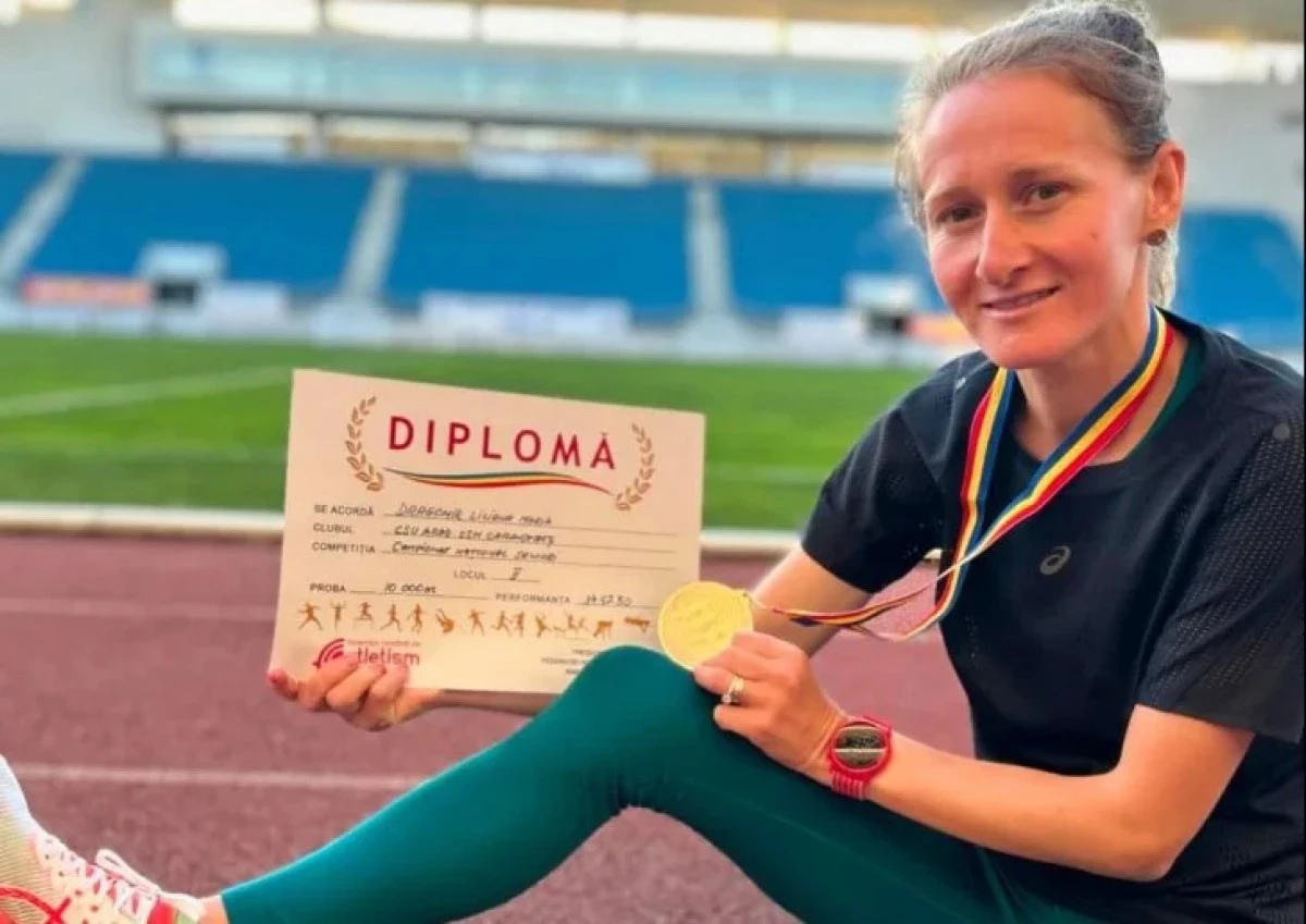 „Studenta” arădeană Liliana Dragomir este vicecampioană națională în proba de 10 kilometri