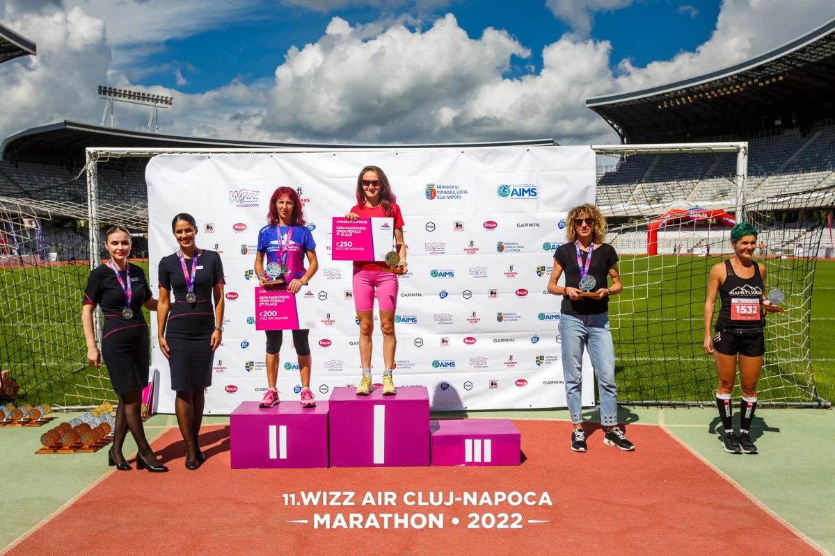 „Studenta” Liliana Dragomir a câștigat semimaratonul de la Cluj-Napoca