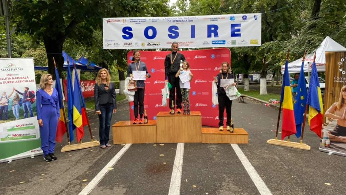 "Studenta" Liliana Dragomir a cucerit bronzul naţional în cursa de semimaraton