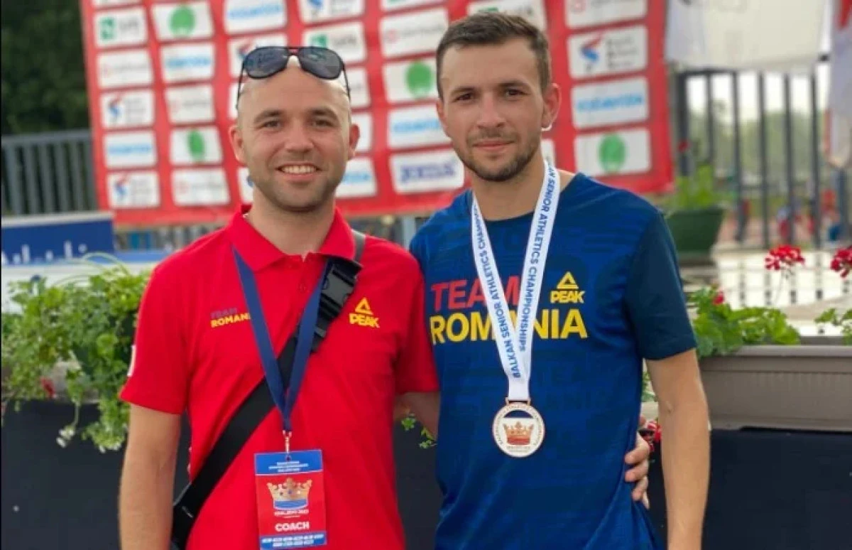 „Studentul” Nicolae Coman a obținut bronzul balcanic, în proba de 1500 de metri
