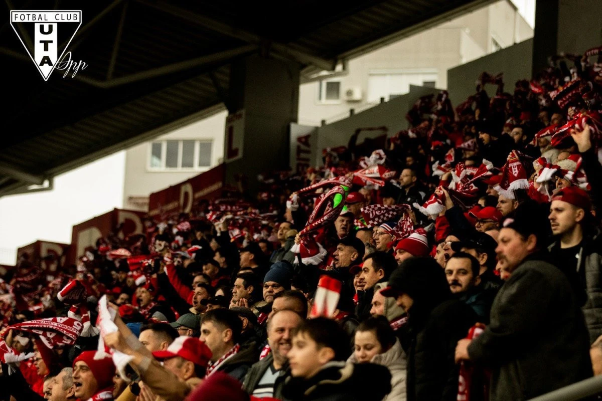 Suporter Club UTA și Ultras Arad oferă gratuit bilete fanilor care vin la meciul cu Dinamo!