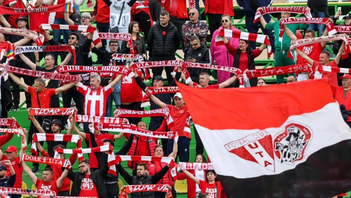 Suporterii UTA-ei sună adunarea pentru cea mai lungă deplasare din SuperLiga