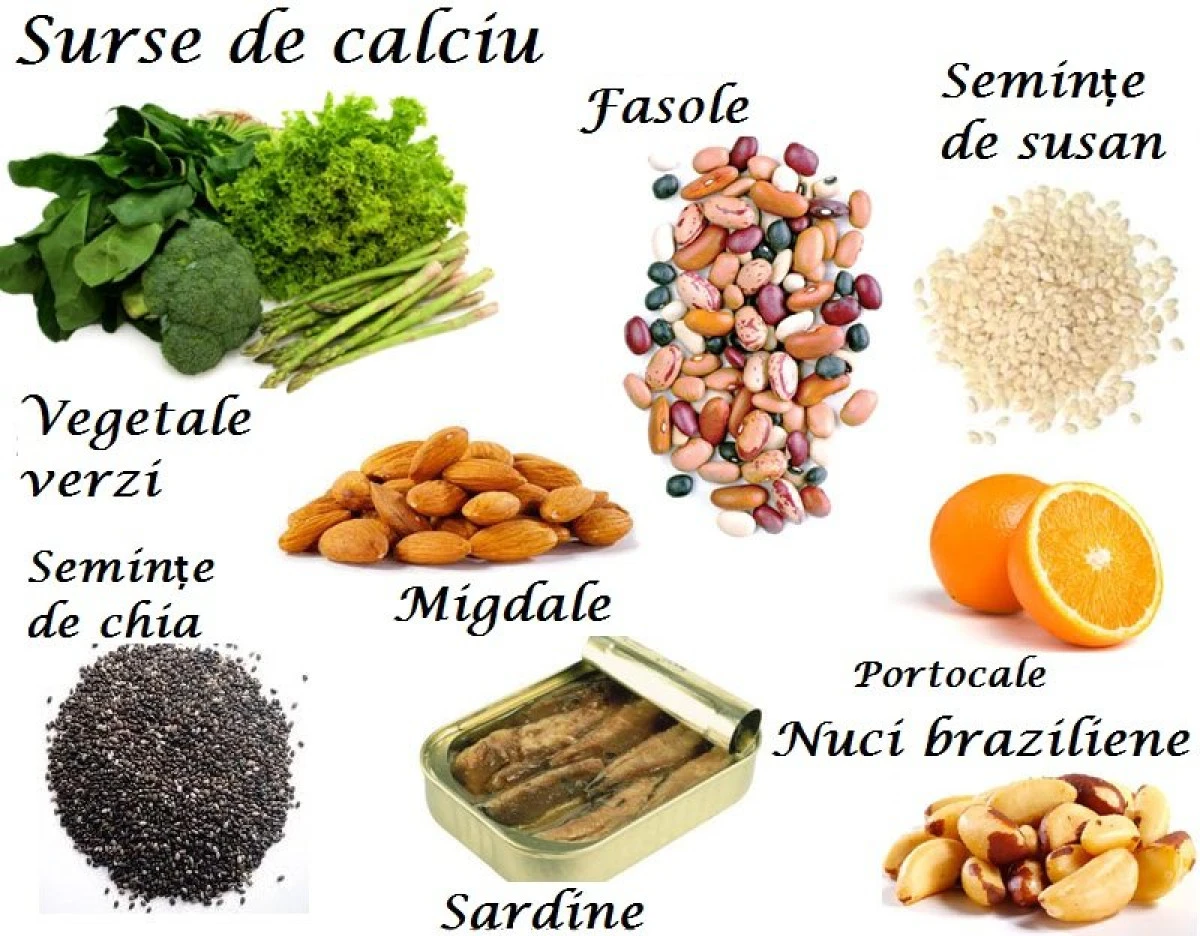 Surse de calciu mai puțin cunoscute