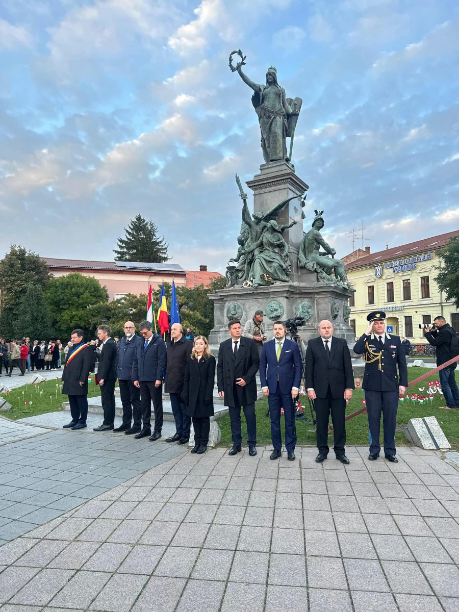 Sute de maghiari au participat la comemorările din Parcul Reconcilierii