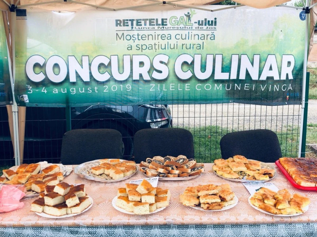 Sute de persoane au gustat din „reţetele GAL-ului” la Vinga