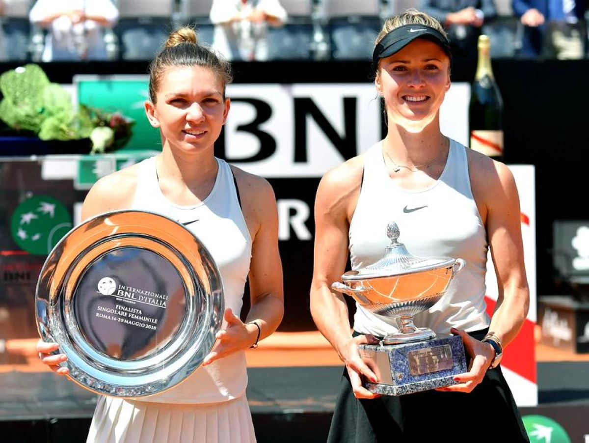 Svitolina a învins-o clar pe Halep, în finala de la Roma