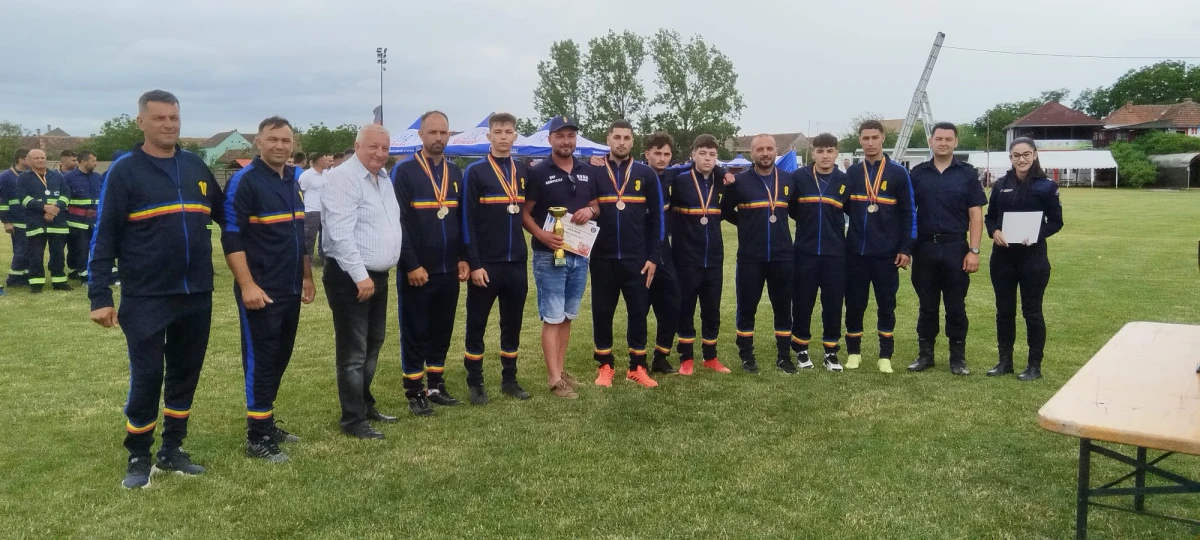 SVSU Zăbrani a câștigat etapa județeană a concursurilor profesionale pentru situații de urgență