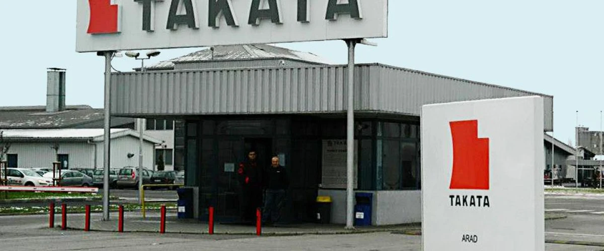 TAKATA ARAD A SCHIMBAT CONDUCEREA FABRICII. VEZI CE SALARII AU DIRECTORII