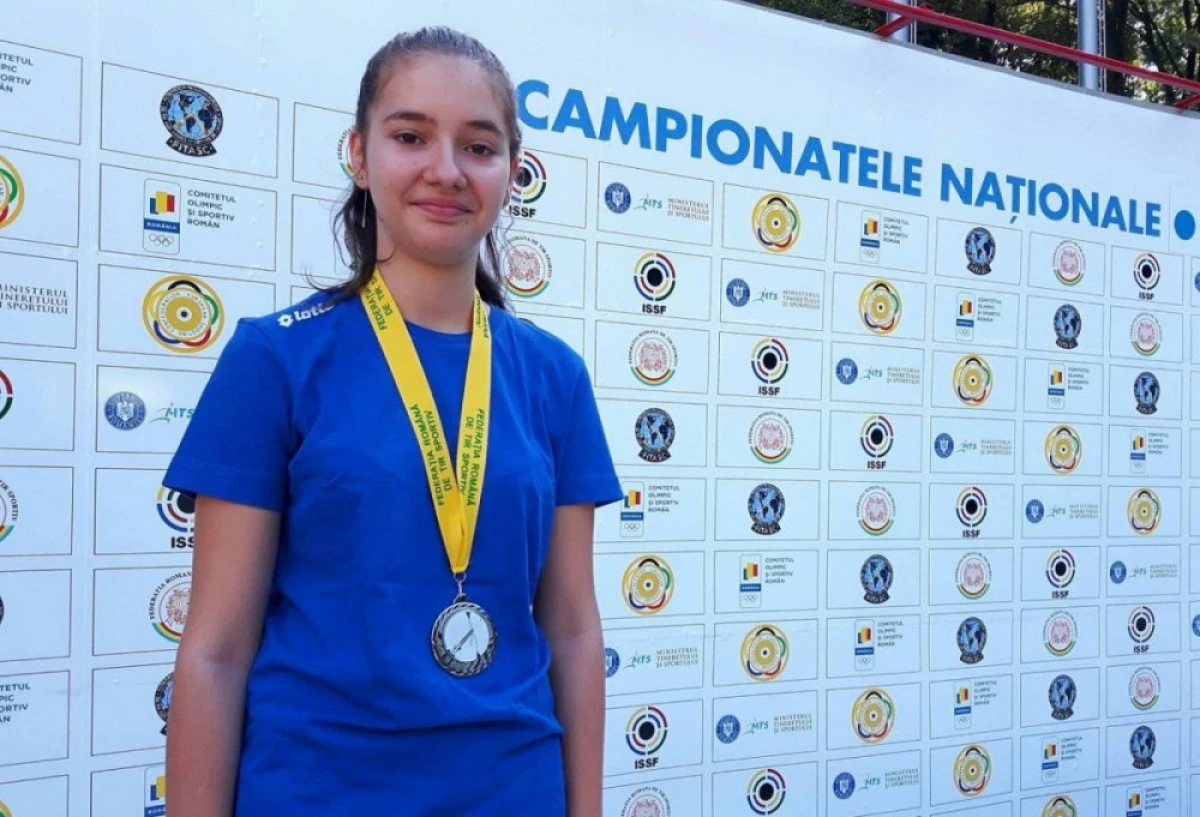 Talerista Briana Vărcuş a urcat pe podiumul naţional
