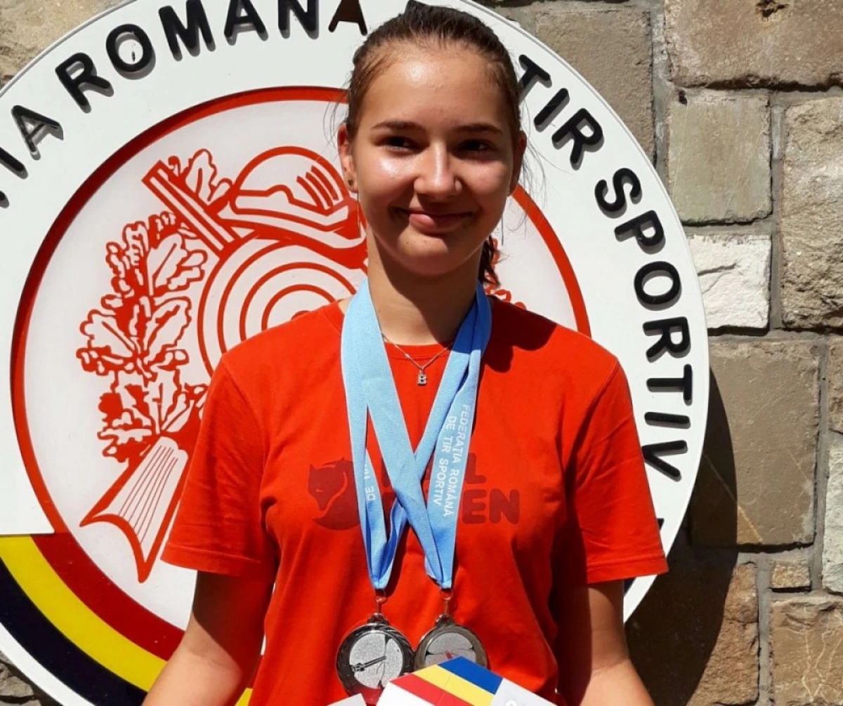 Talerista Briana Vărcuş e vicecampioană naţională