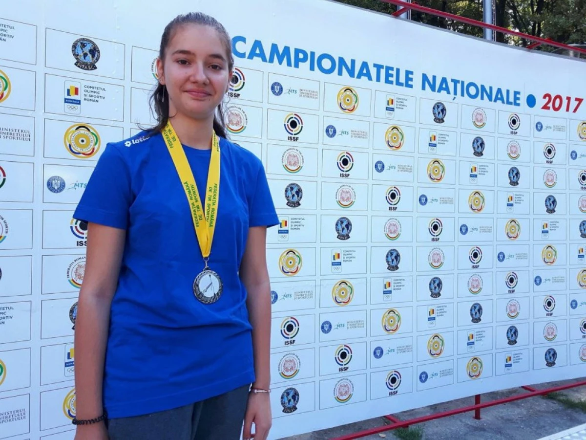 Talerista Briana Vărcuş este vicecampioană naţională