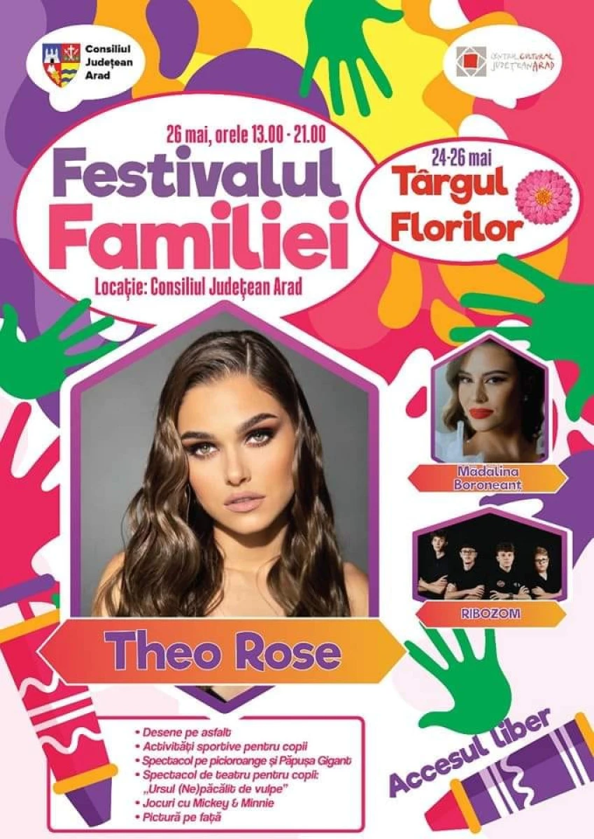 Târgul Florilor și Festivalul Familiei la Consiliul Județean Arad