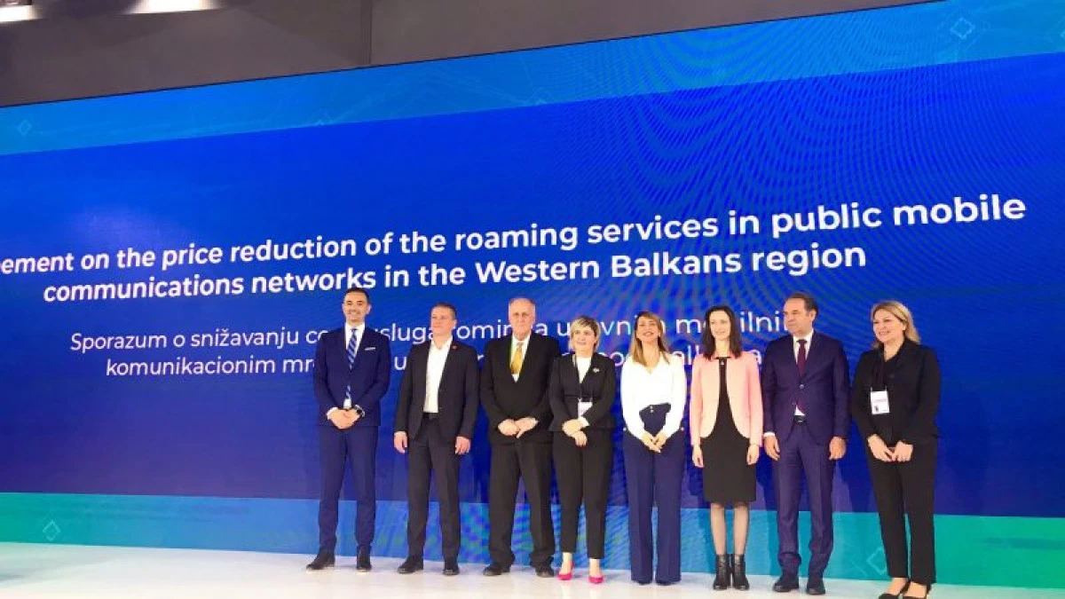 Tarifele de roaming pentru Balcanii de Vest vor fi eliminate până în 2021