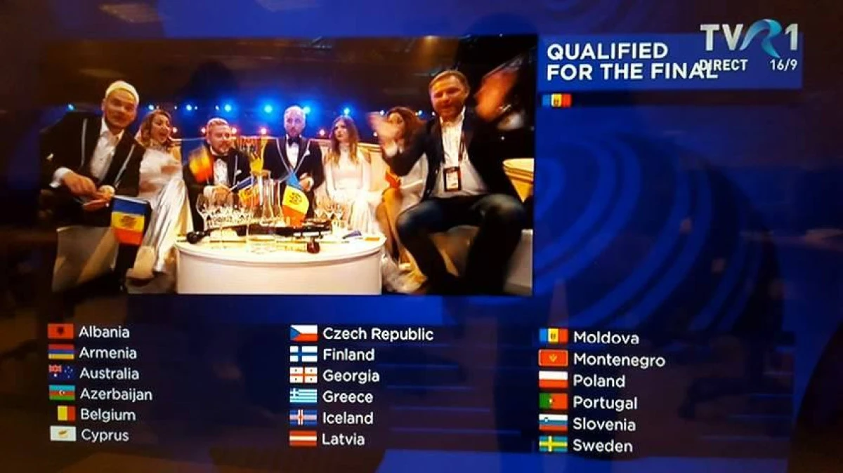 Țările care au trecut de prima semifinală Eurovision 2017
