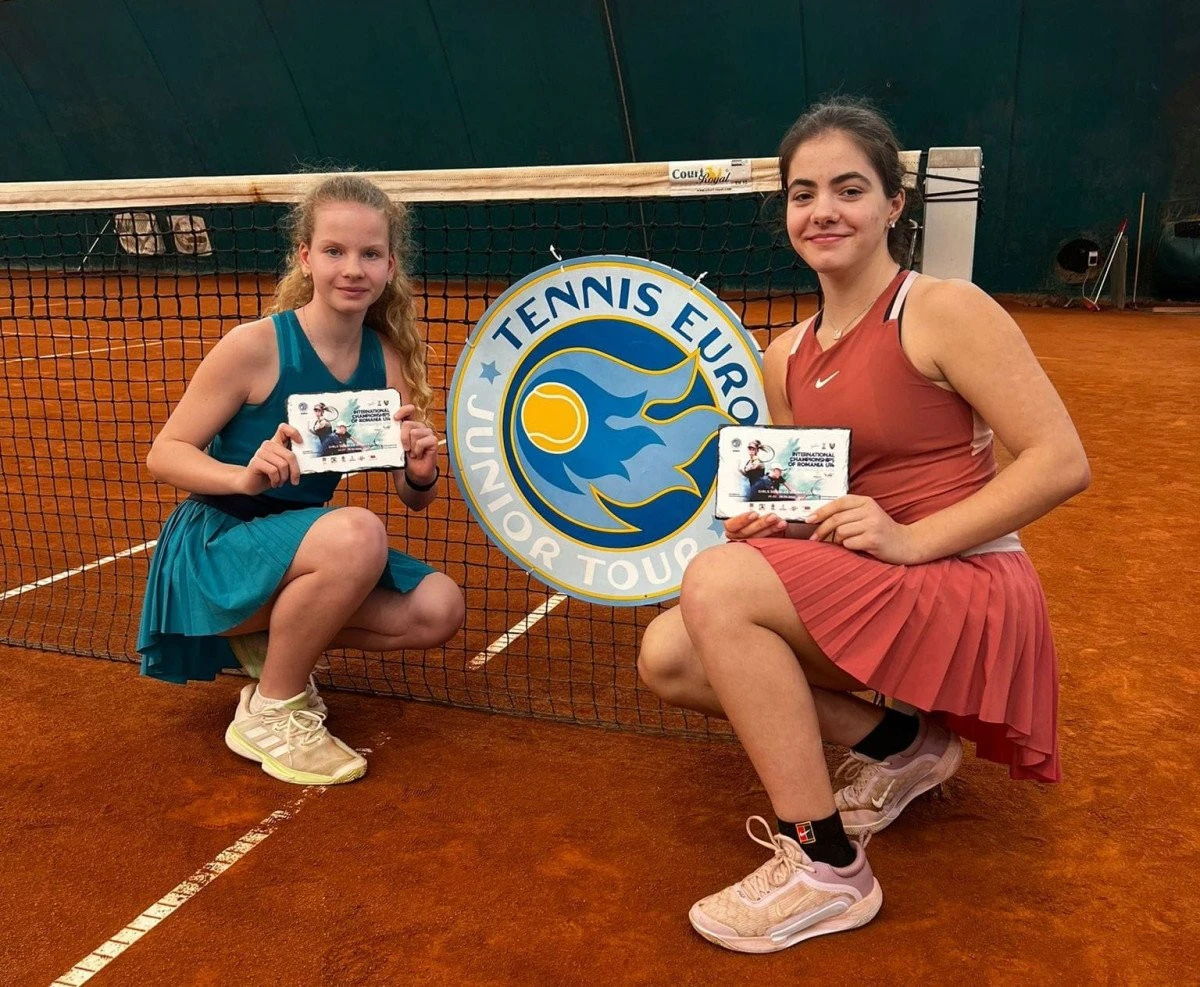 Tenismena arădeancă Maria Mateaș este campioană de dublu la International Championships of România U14! (FOTO)