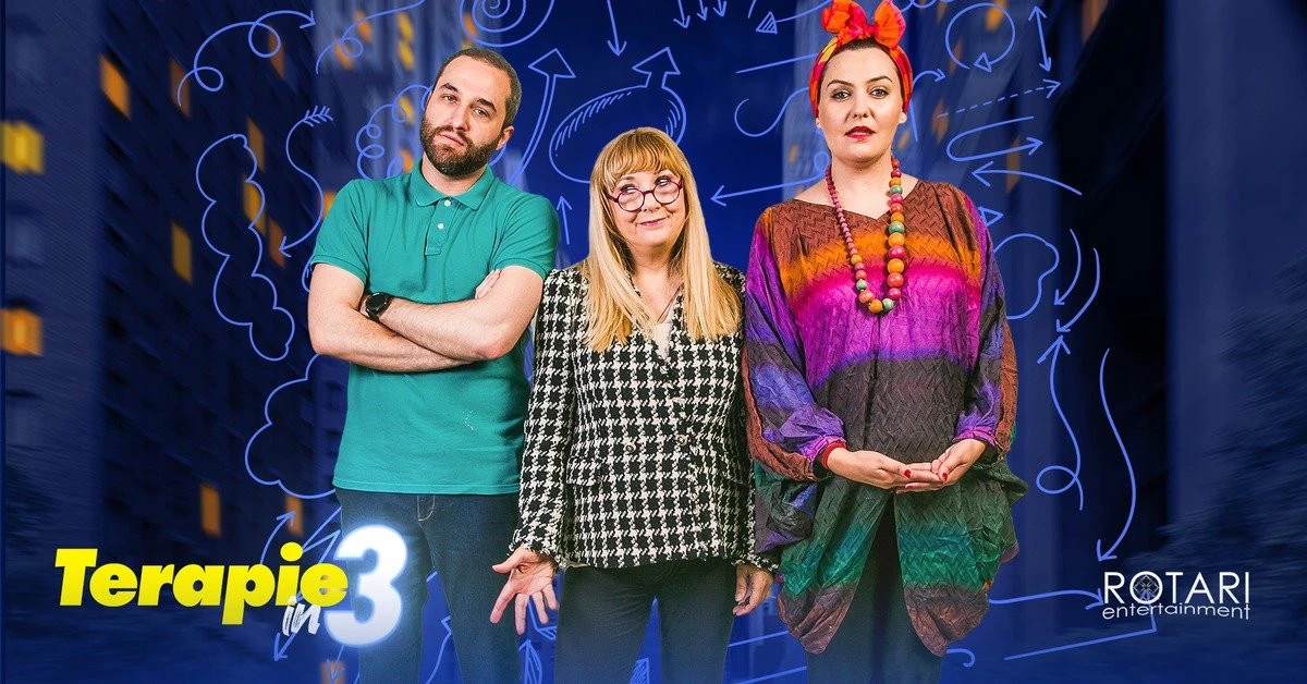 „Terapie în 3”... la Teatrul de Vară Arad