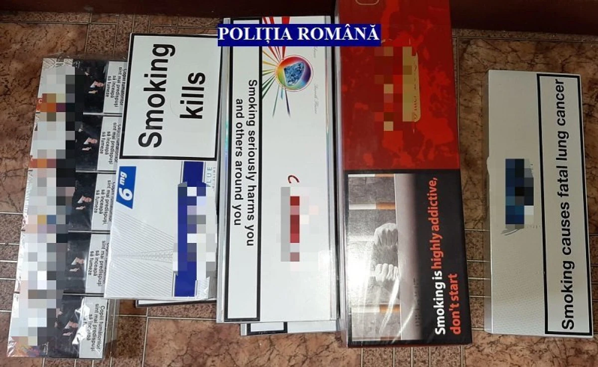 Țigări de contrabandă, în Piața Fortuna