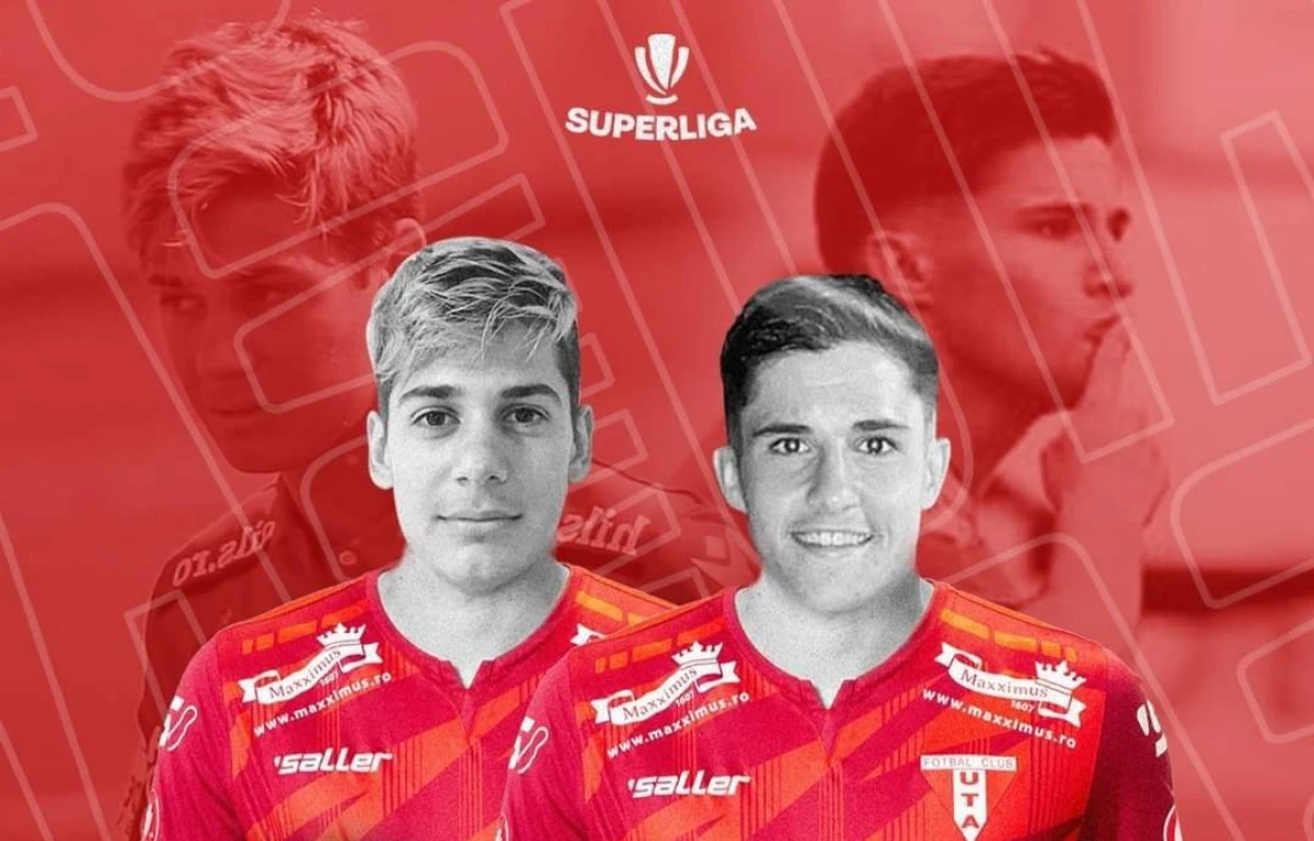 Tinerii Borcea și Cristea se alătură UTA-ei, anunț oficial al clubului!