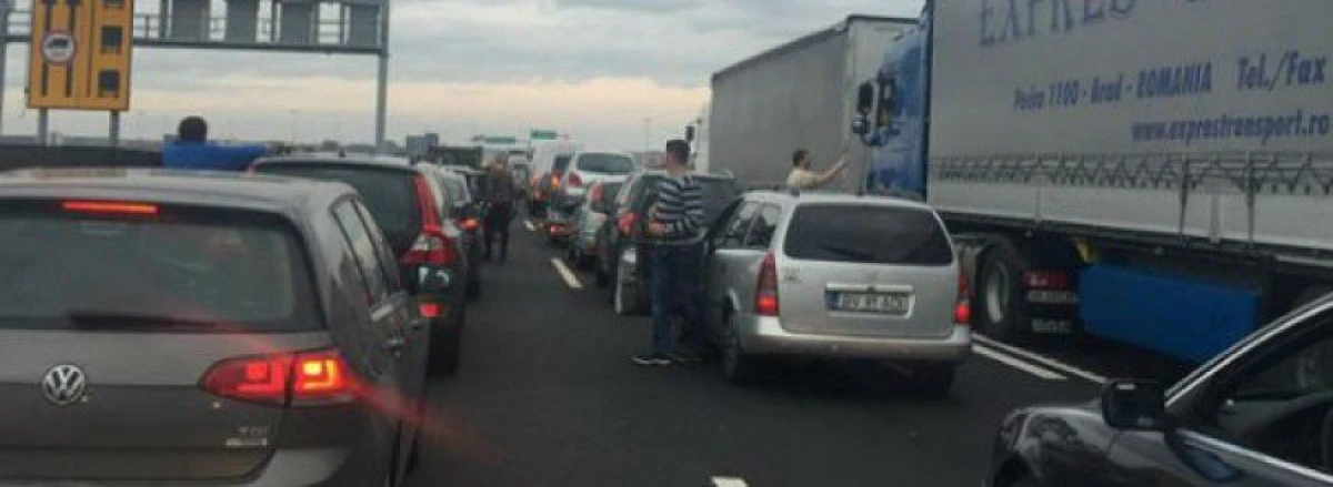 Trafic blocat timp de câteva ore în Vama Nădlac