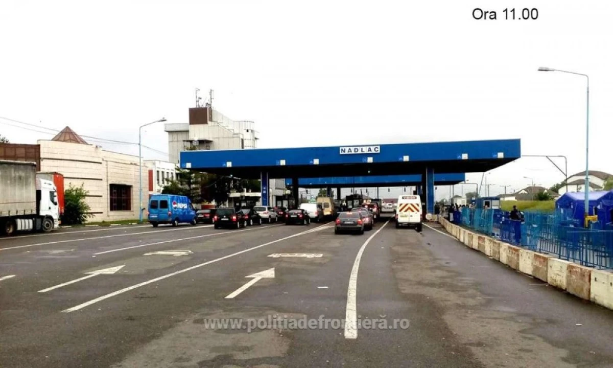 Trafic crescut la frontiera cu Ungaria în contextul măsurilor de relaxare