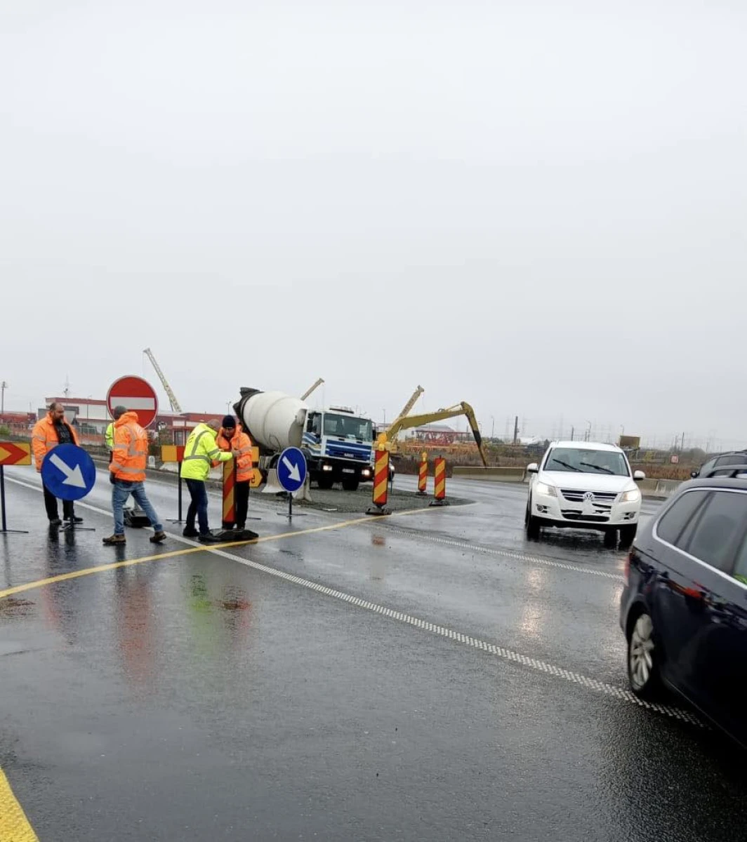 Trafic deviat în Vladimirescu: încep lucrările la noul pasaj peste linia ferată