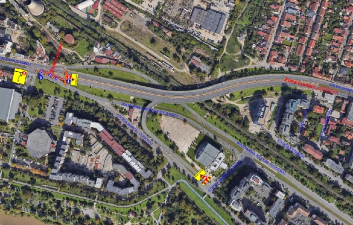 Trafic restricționat pe Pasajul Micălaca până la mijlocul lunii august