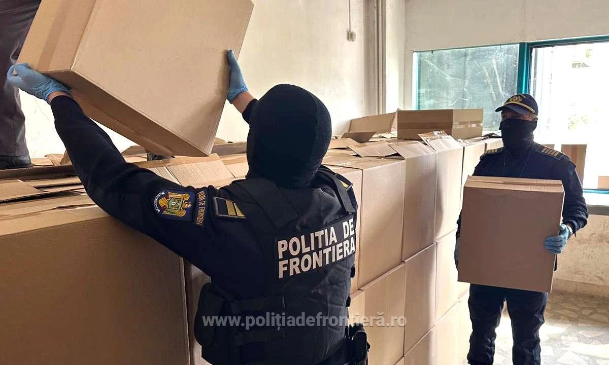Traficul cu țigări e în floare, în vămile arădene. Produse în valoare de peste 11 milioane de lei confiscate în judeţele Arad şi Bihor