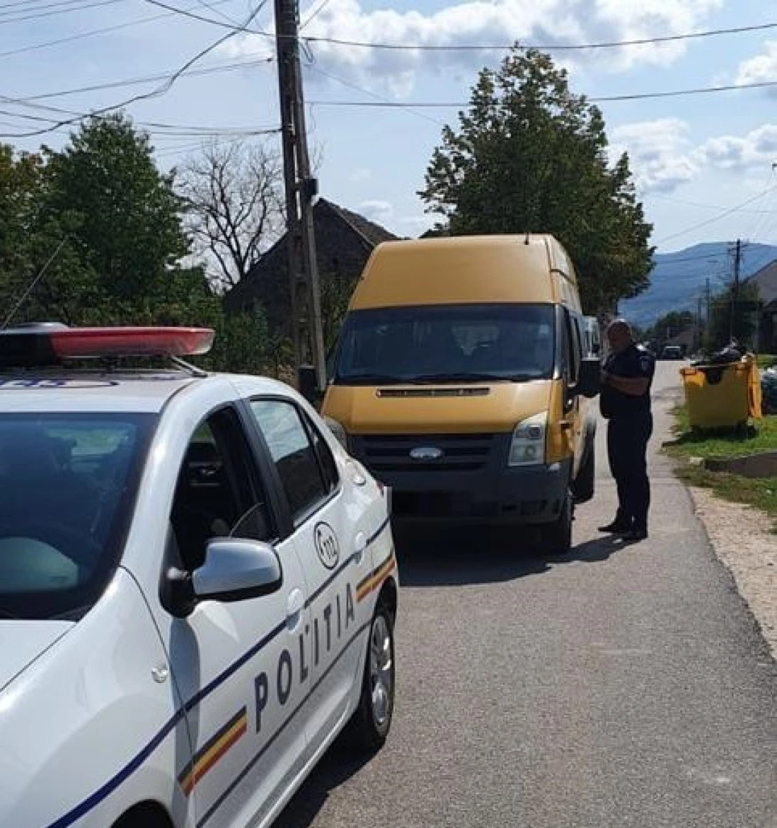 Transportul elevilor, verificat de polițiști