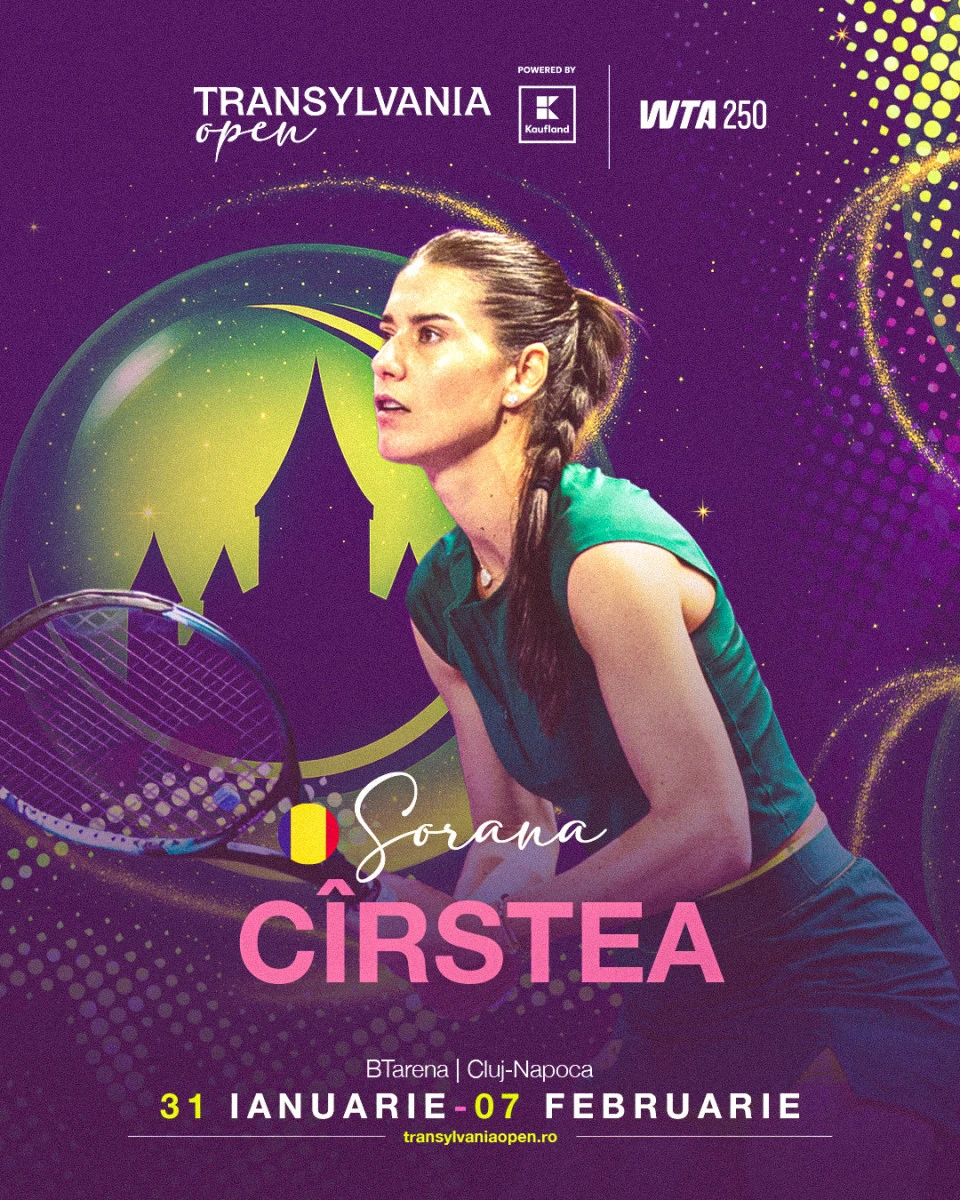 Transylvania Open 2026 aduce nume consacrate: Sorana Cîrstea, Emma Răducanu, Donna Vekić alături de Jaqueline Cristian și Gabriela Ruse, la Cluj!